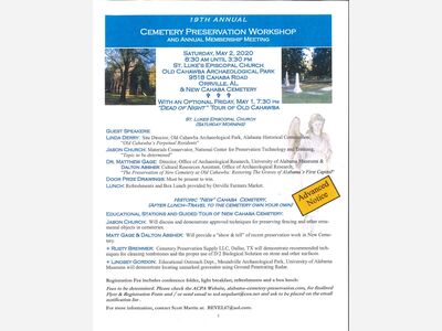 Cemetery Preservation Workshop